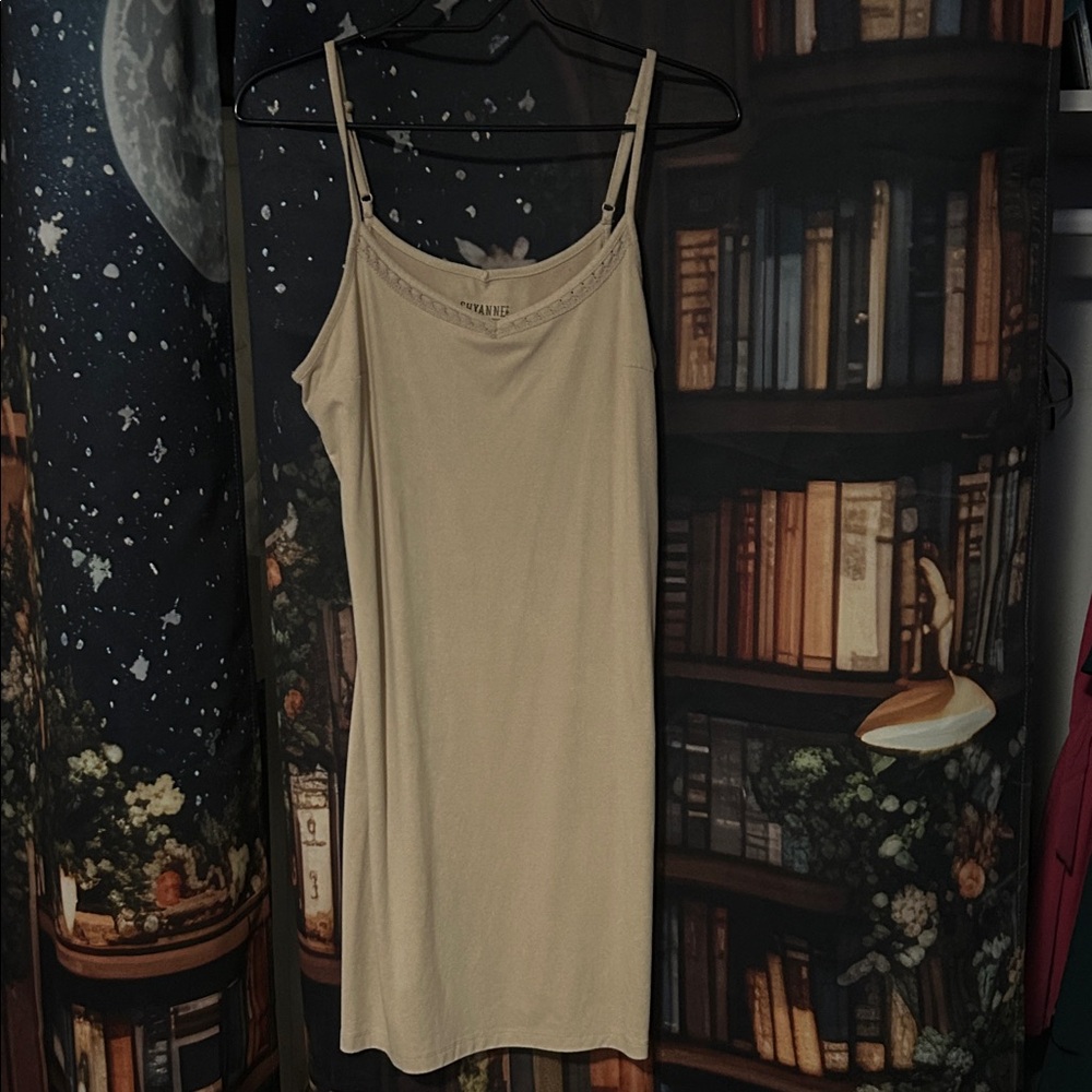 Shyanne Lace-Trim Cami Dress